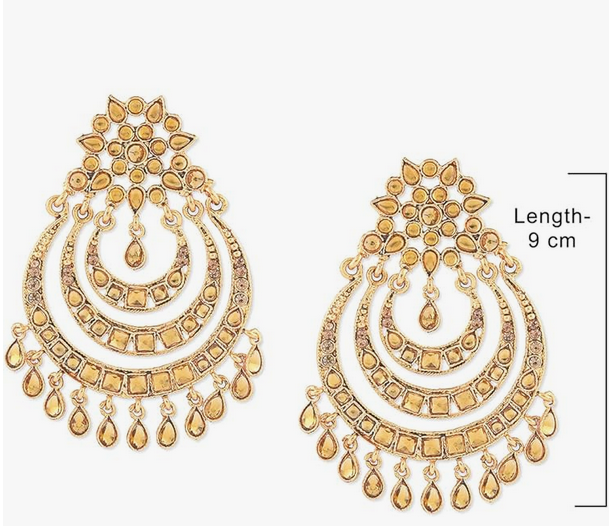 Gold-Plated Chandbali