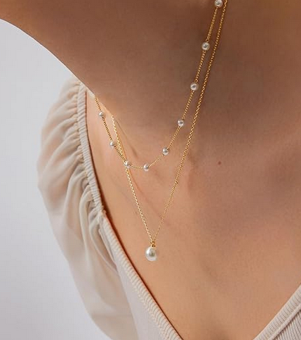 Pearl Layered Necklace